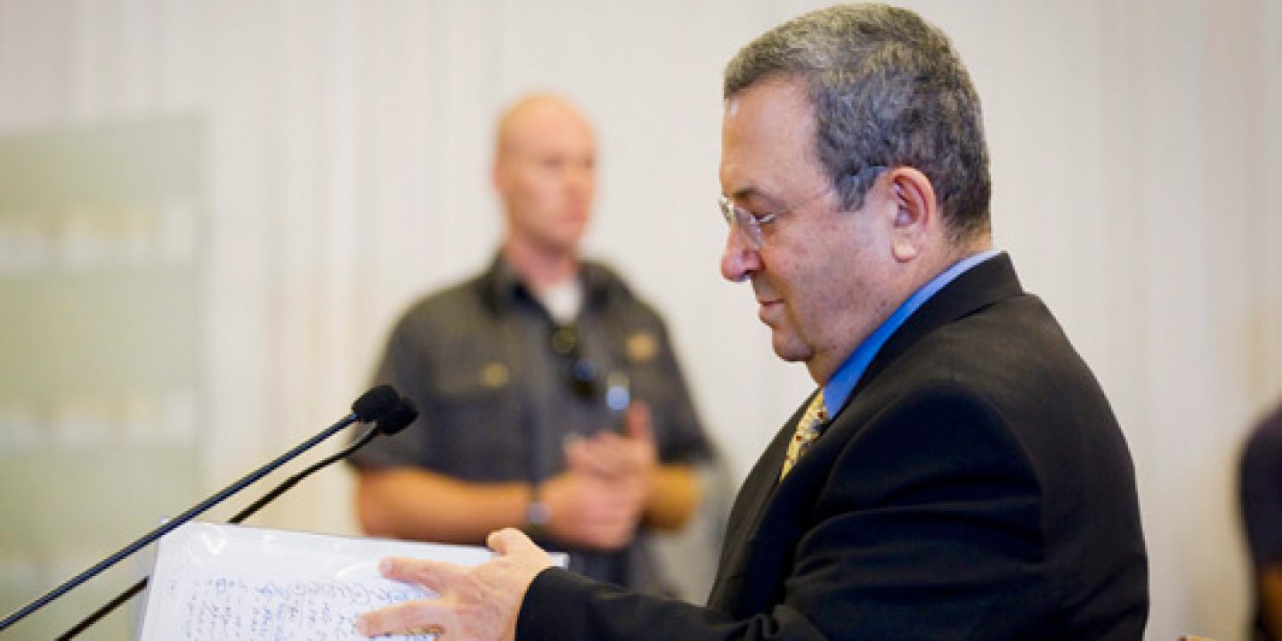 Barak übernimmt Verantwortung Jüdische Allgemeine