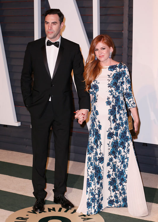Isla Fisher Sacha Baron Cohen Brachte Sie Zu Lustigen Rolle Judische Allgemeine