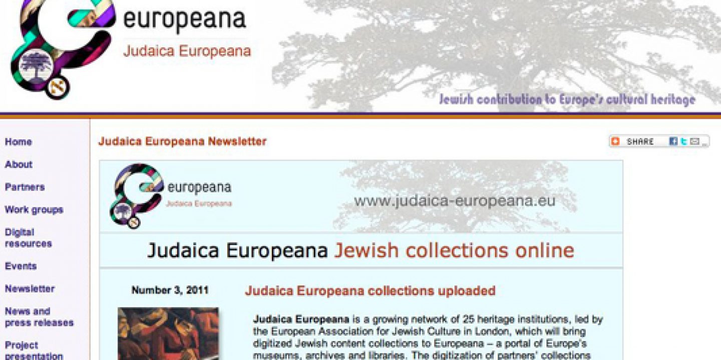 »Judaica Europeana« vor der Eröffnung Jüdische Allgemeine