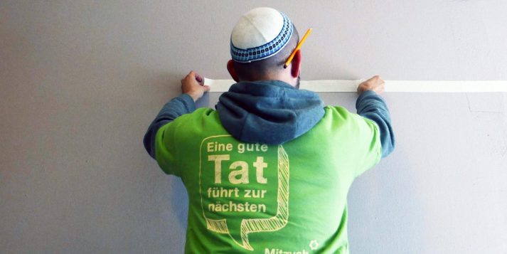 Teilnehmer des Mitzvah Day 2016 in Berlin