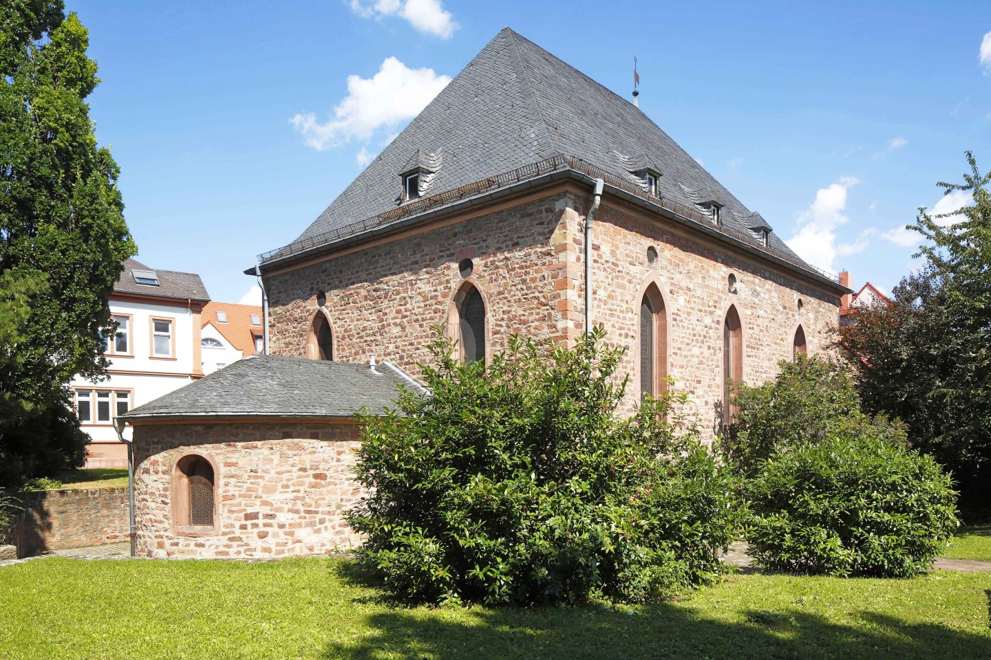 Synagoge Worms heute Gebetshaus fuer die Juedische Gemeinde Mainz Worms