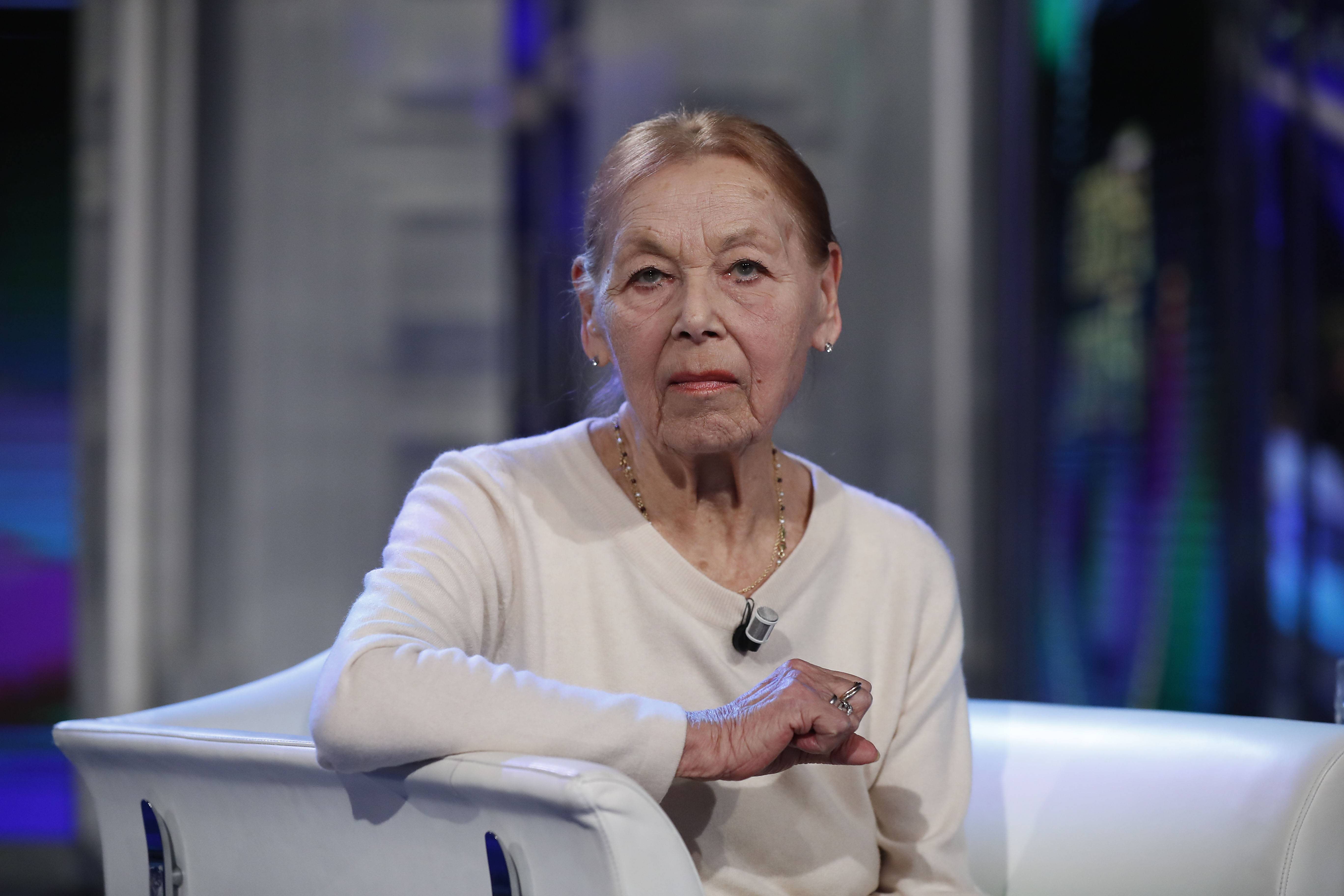 Edith Bruck writer and journalist survivor of Auschwitz during the 