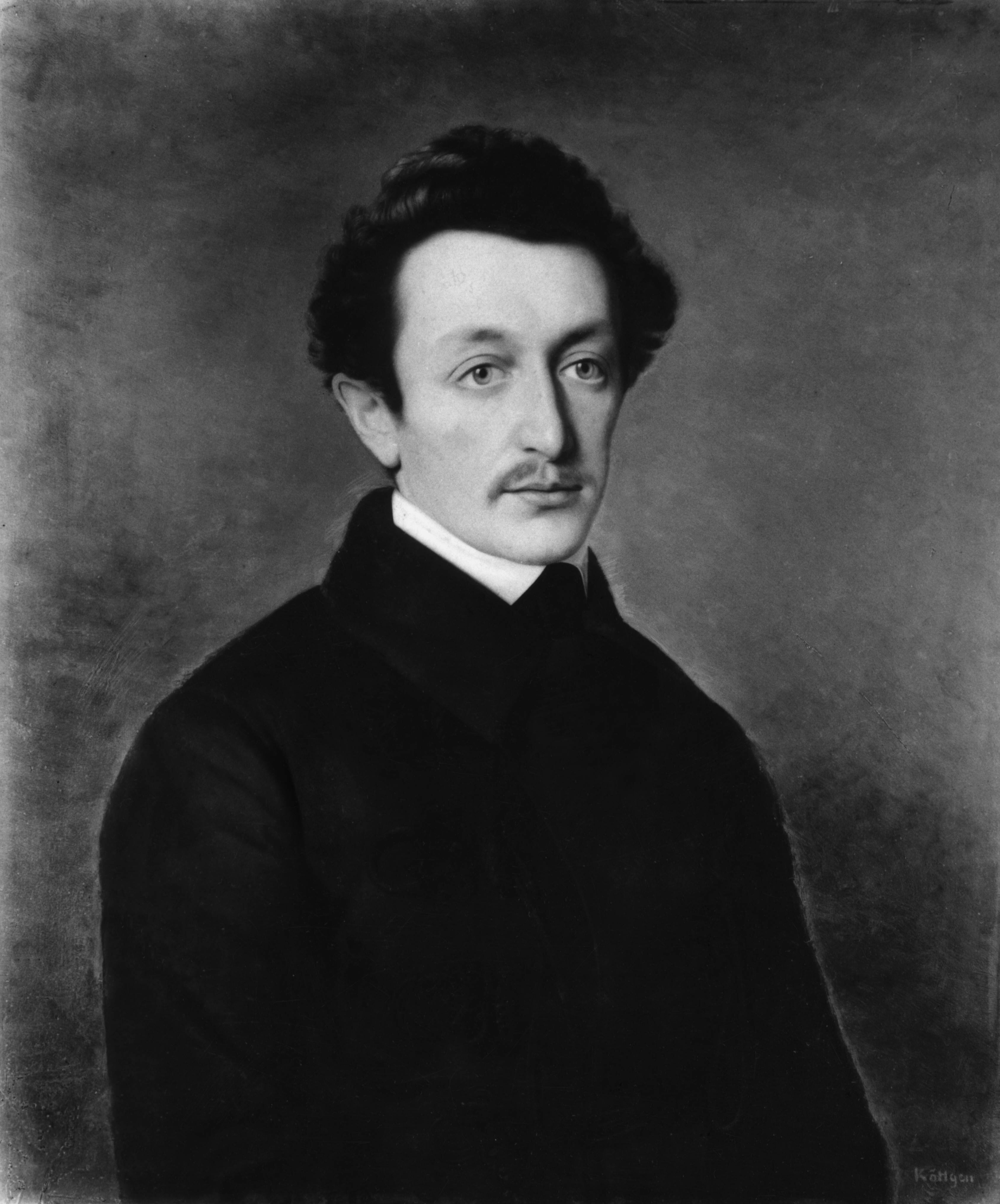 Moses Heß / Gem.v.Koettgen Moses Hess / Painting by Koettgen