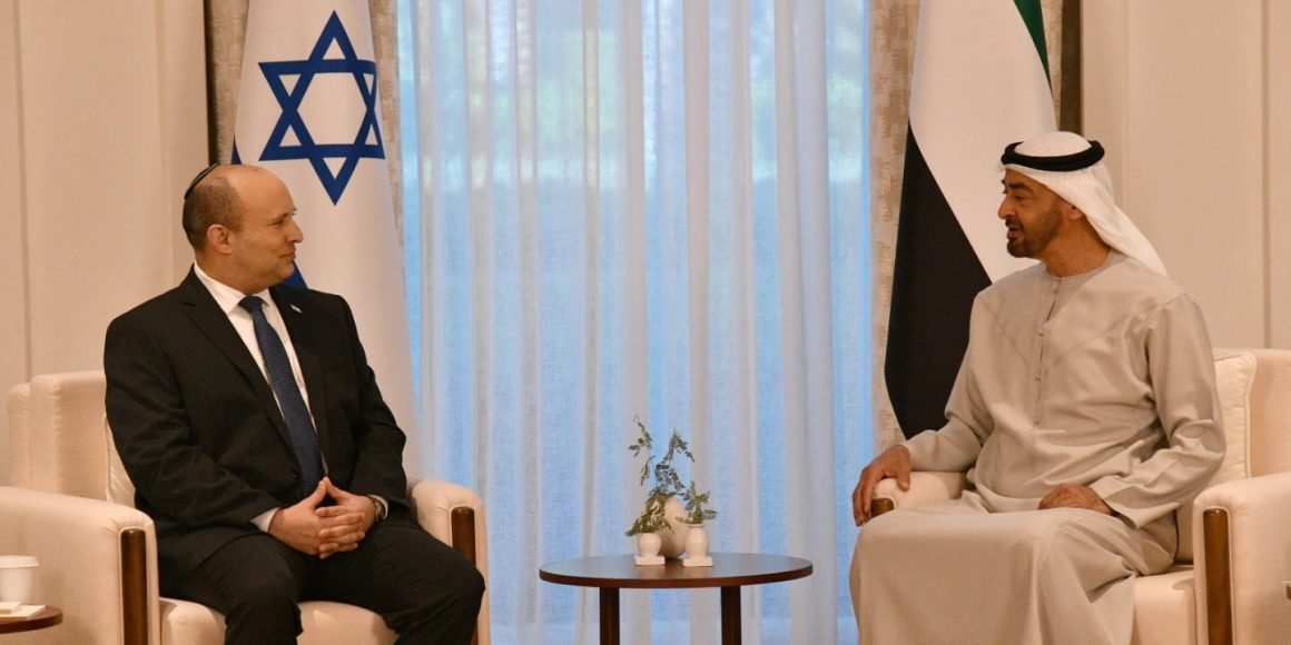 Naftali Bennett trifft Scheich Mohammed bin Zayed