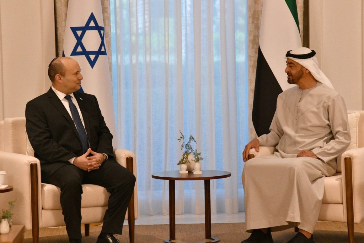 Naftali Bennett trifft Scheich Mohammed bin Zayed