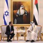 Israels Präsident Isaac Herzog zu Gast beim emiratischen Kronprinz Mohammed bin Zayed Al Nahyan