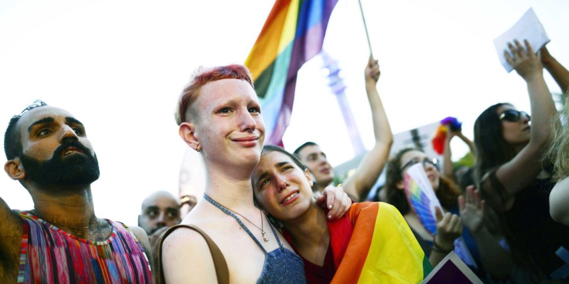 Demo für das Adoptionsrecht für LGBTQs