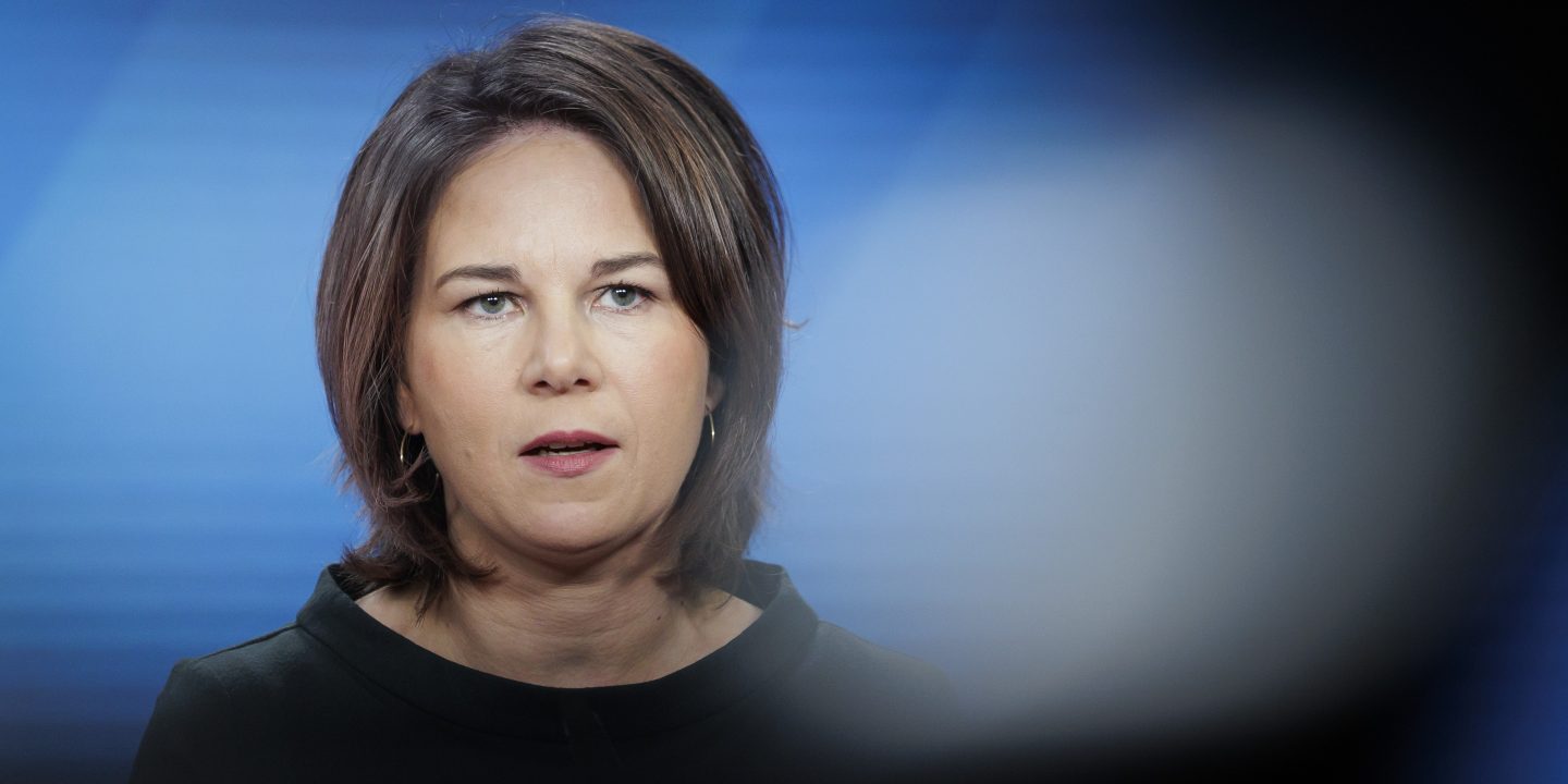 Baerbock ZweiStaatenLösung ist «einzige Lösung» Jüdische Allgemeine