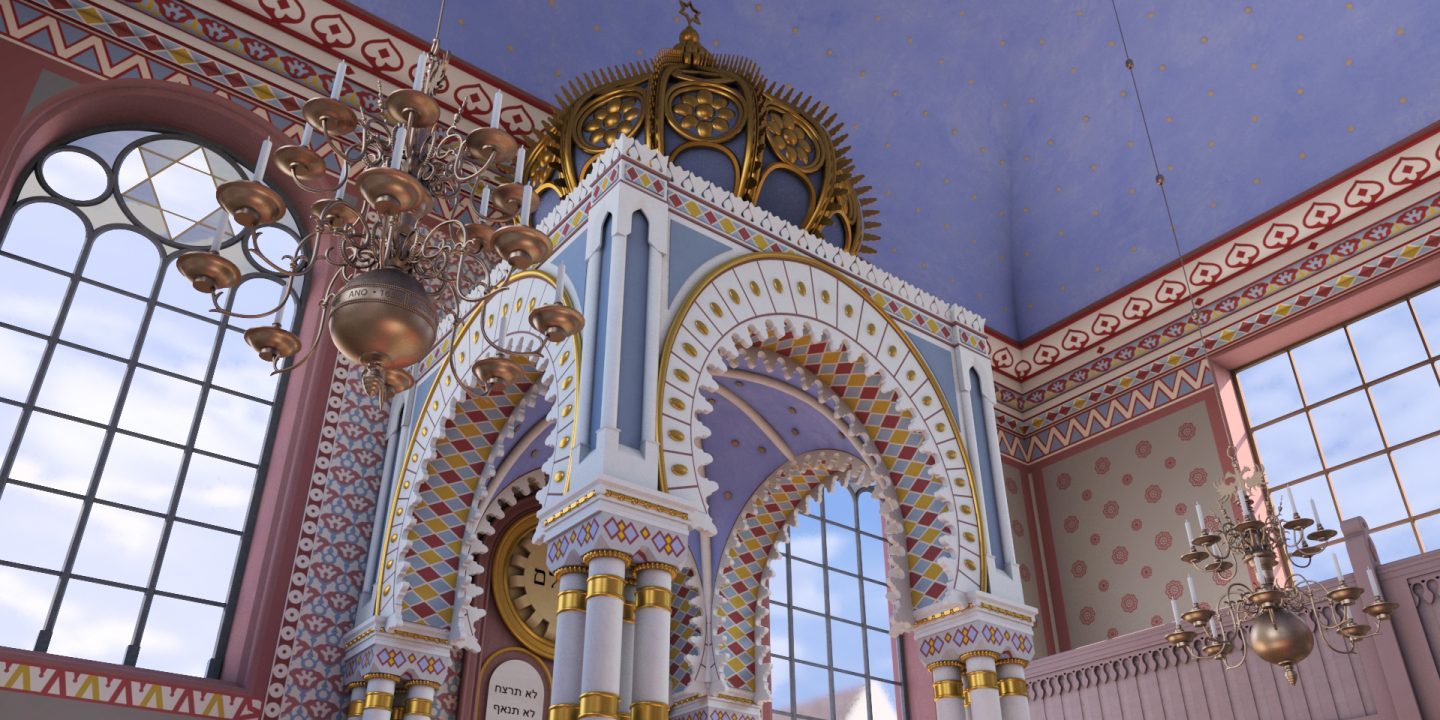 Virtuell durch die ehemalige Synagoge Jüdische Allgemeine