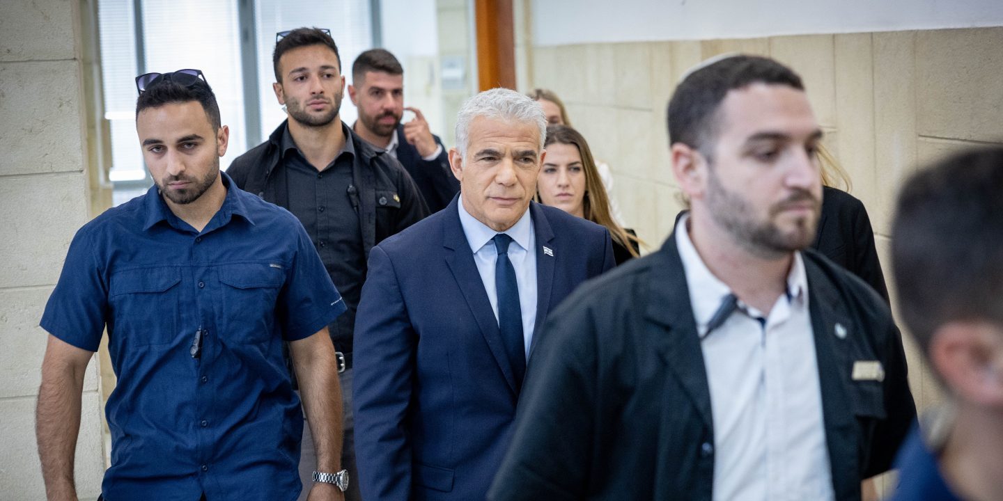 Yair Lapid sagt in NetanjahuProzess aus Jüdische Allgemeine