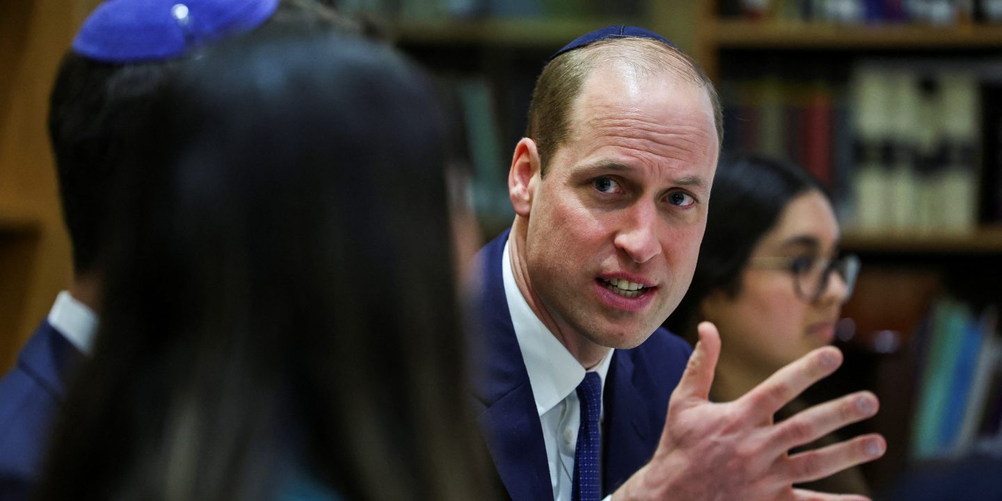 Prinz William besucht Synagoge Jüdische Allgemeine