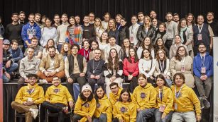 Aus einem Dutzend Ländern kamen über 100 Teilnehmer zum Shabbaton nach Frankfurt.
