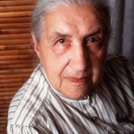 Die in Genf geborene Schweizer Schriftstellerin und Philosophin Jeanne Hersch aufgenommen im März 1999