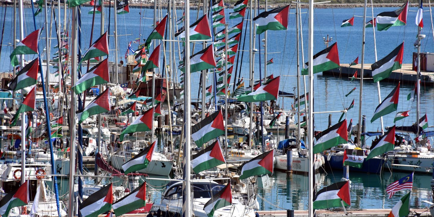 Gaza-Hilfsflotte auf Kreta gestrandet: Israelische Marine stoppte 20 Boote in internationalen Gewässern — image 1