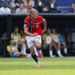 Einzelbild, Single image: Erling Haaland Norway, 9 FIFA World Cup, WM, Weltmeisterschaft, Fussball 2026: Brazil v Norway 05 July 2026, FIFA World Cup 2026: Brazil v Norway Round of 16 at New York New Jersey Stadium in East Rutherford, New Jersey, USA. *** Single image: Erling Haaland, Norway FIFA World Cup 2026: Brazil vs. Norway, July 5, 2026 FIFA World Cup 2026: Brazil vs. Norway, Round of 16, at New York New Jersey Stadium in East Rutherford, New Jersey, USA Copyright: HMBxMedia/xMarcoxBader
