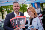 Wahlkampf der AfD mit Spitzenkandidat Ulrich Siegmund