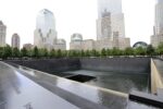 Das 9/11 Memorial, das an die rund 3000 Opfer der Terroranschläge am 11. 09. 2001 auf das World Trade Center erinnert