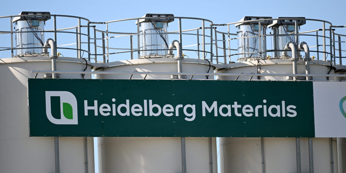 Transportbetonwerk der Firma Heidelberg Materials in München (Symbolbild)