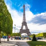 Paris, Frankreich mit Eiffelturm