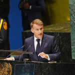 Emmanuel Macron spricht vor der UN-Vollversammlung